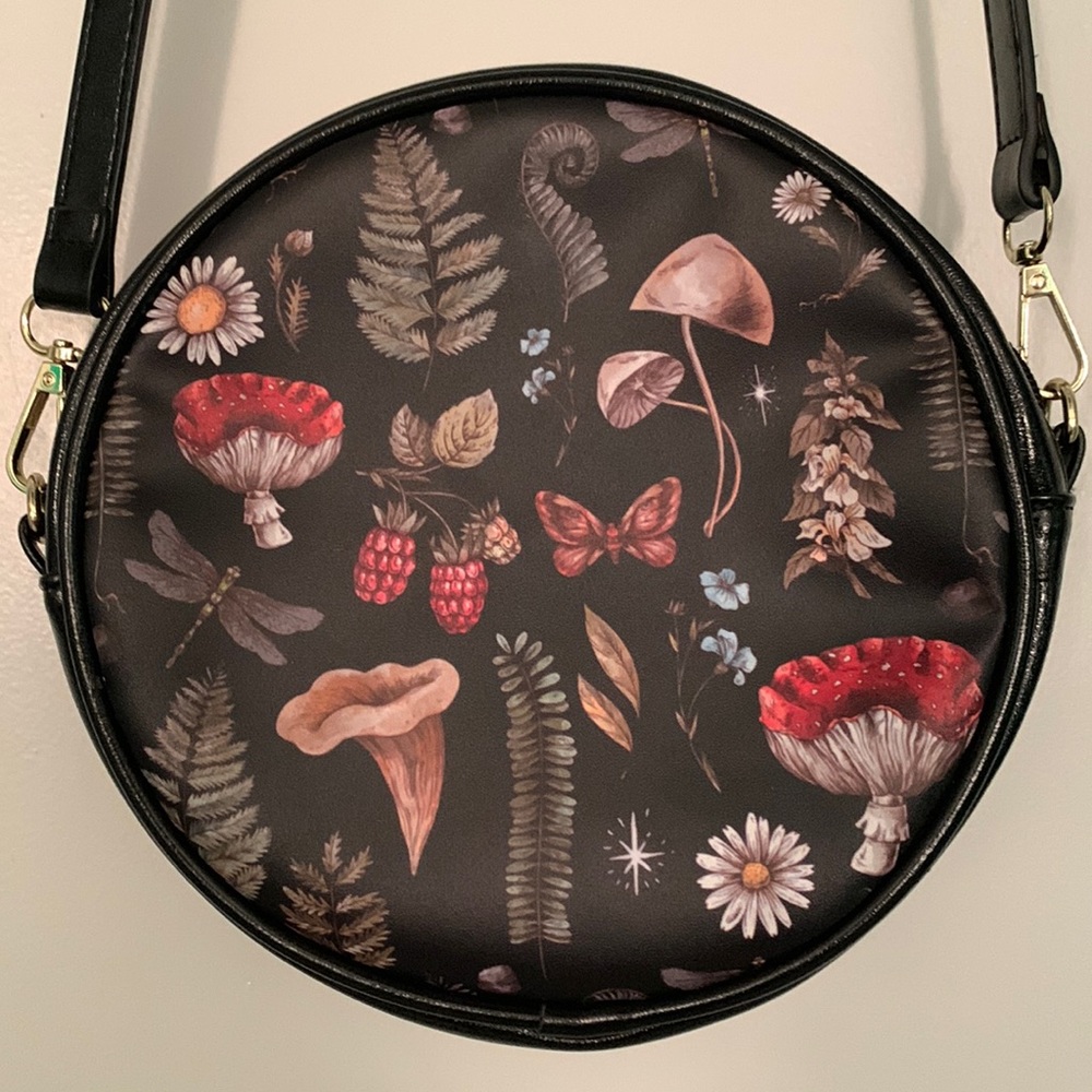 Cottagecore Round Crossbody Purse